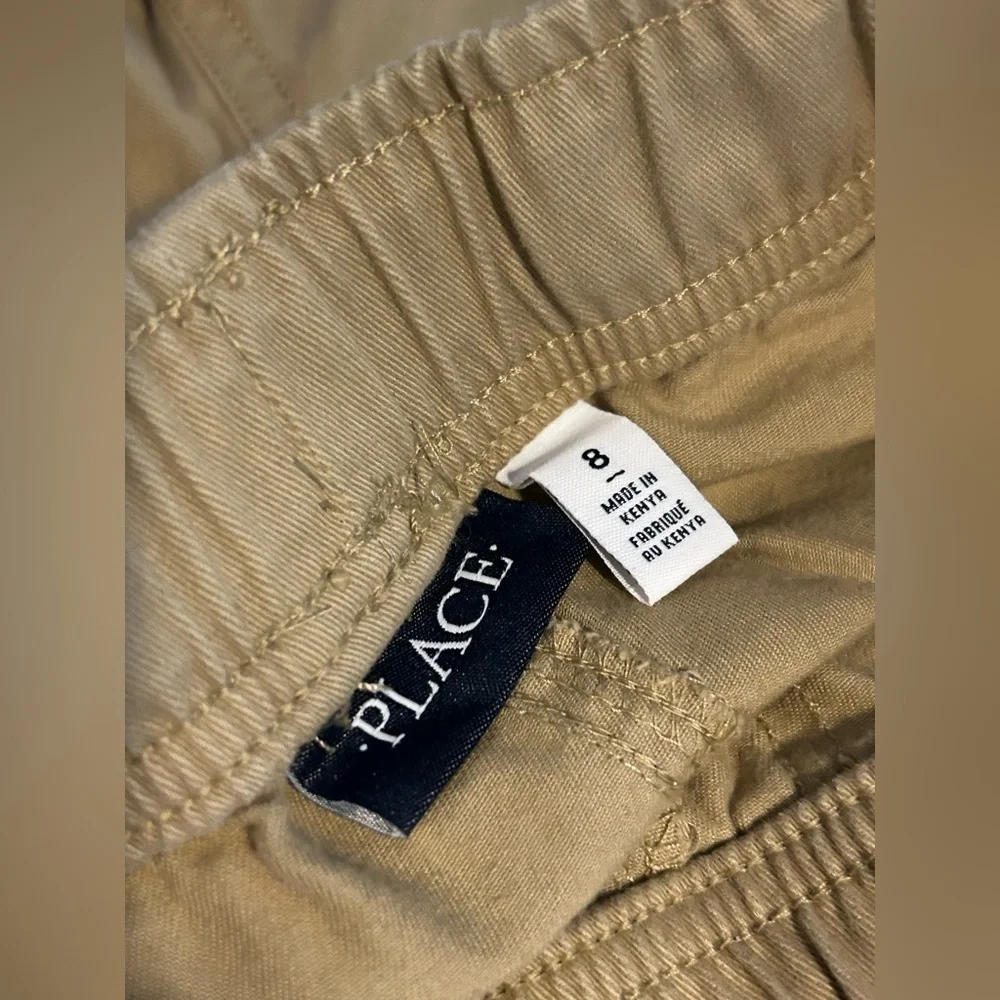 The Children's Place Brown Cargo Pants Size 8